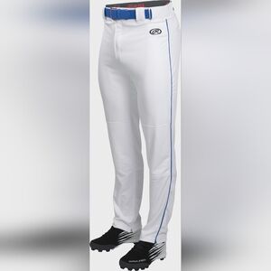Rawlings baseball pants semi-relaxed large white